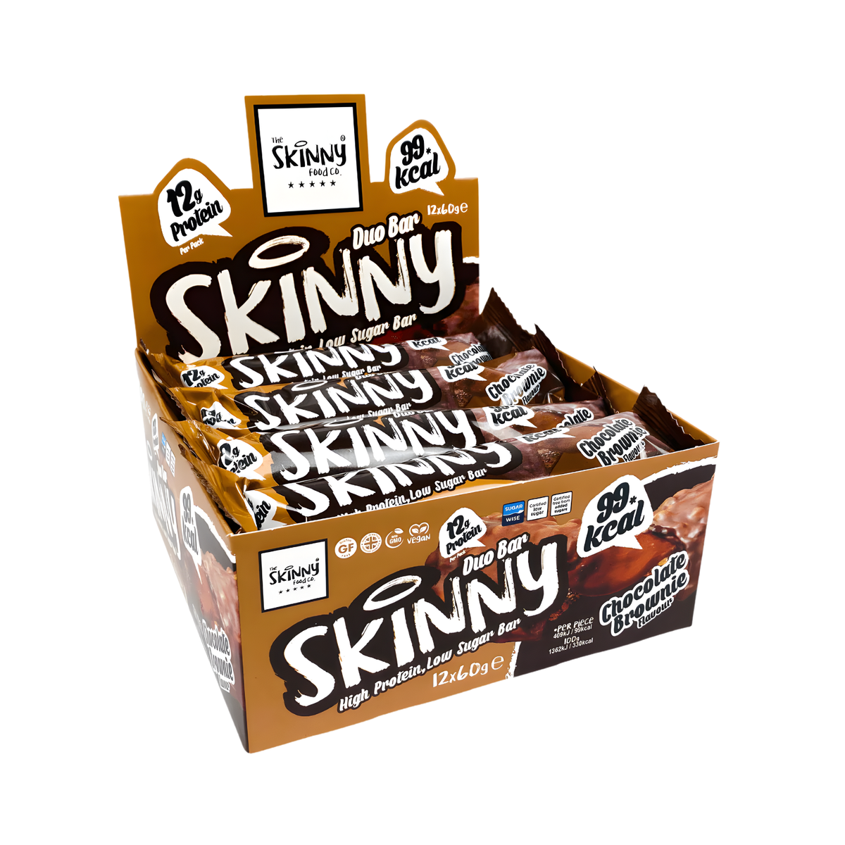 The Skinny Food Co Duo Low Sugar High Protein Bar